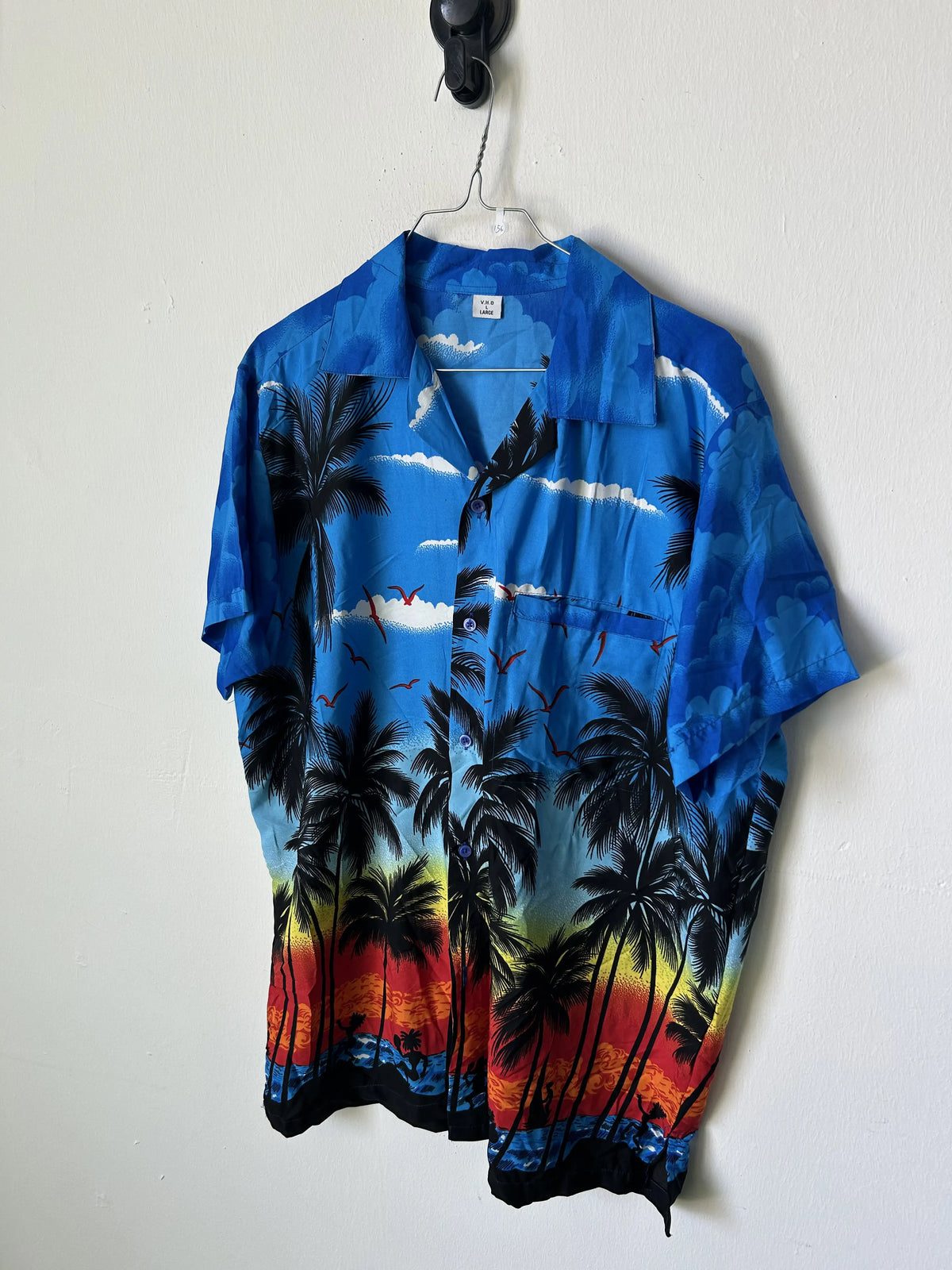 Camicia manica corta - taglia L - #0156