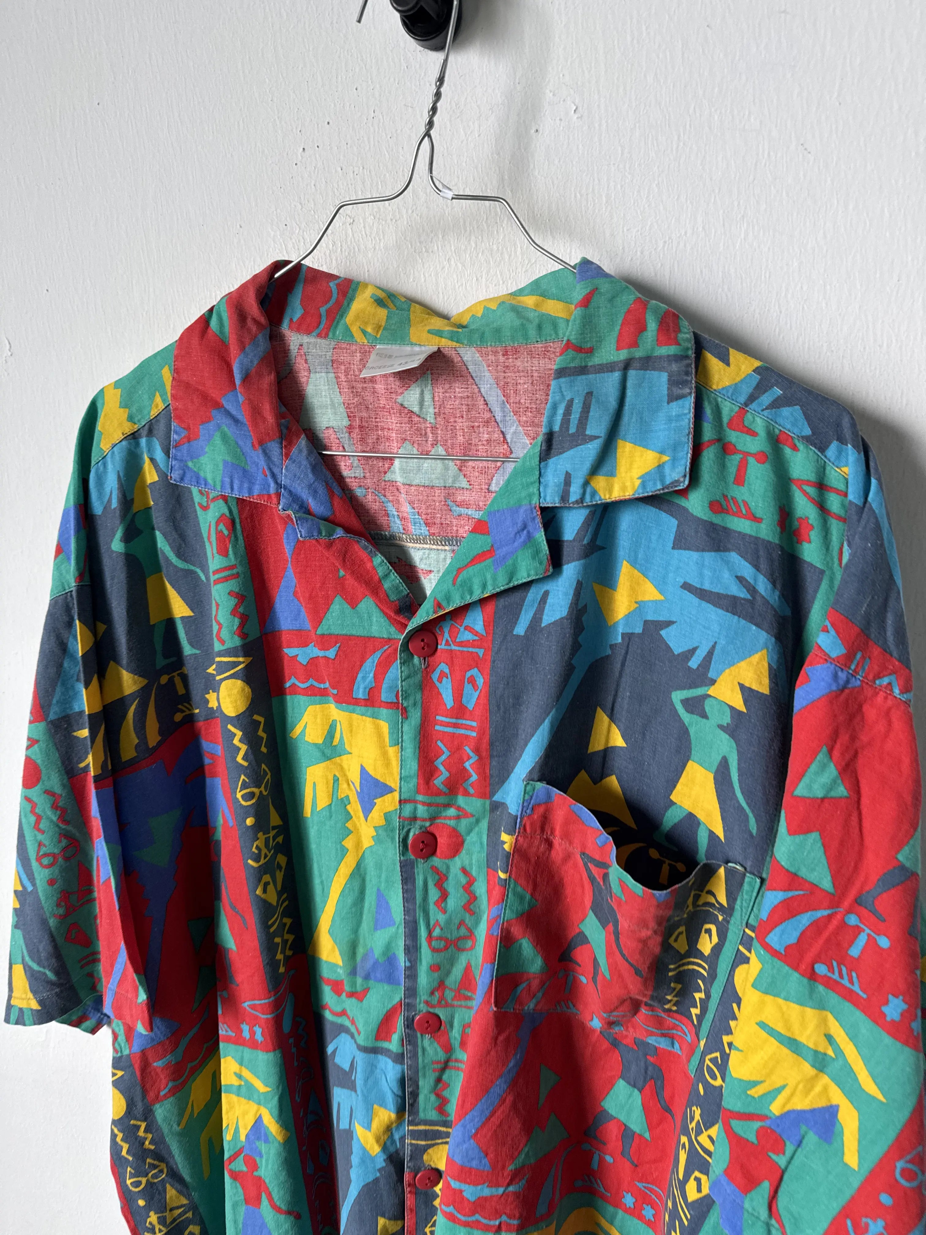 Camicia manica corta - taglia L - #0018