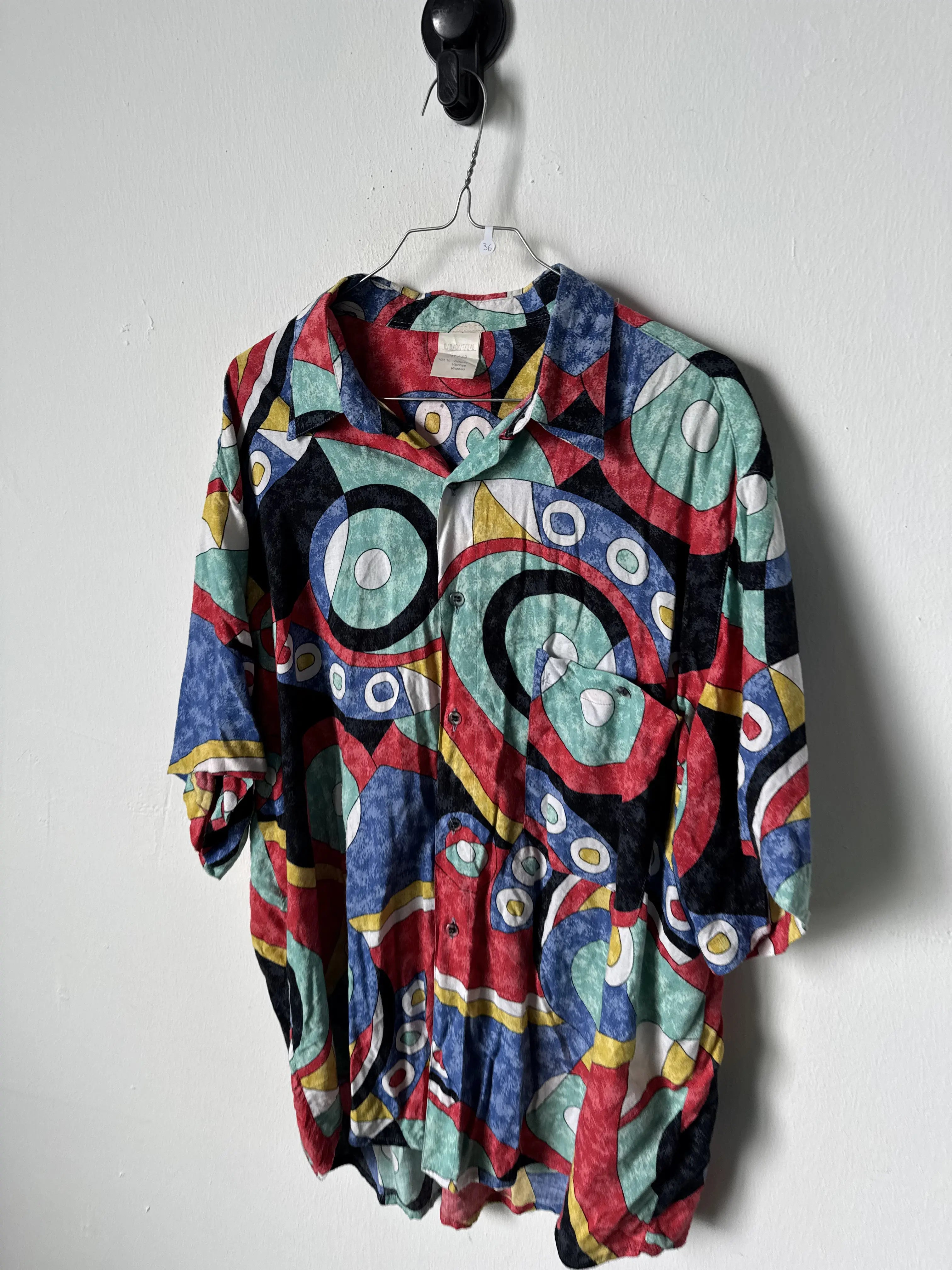 Camicia manica corta - taglia L - #0036
