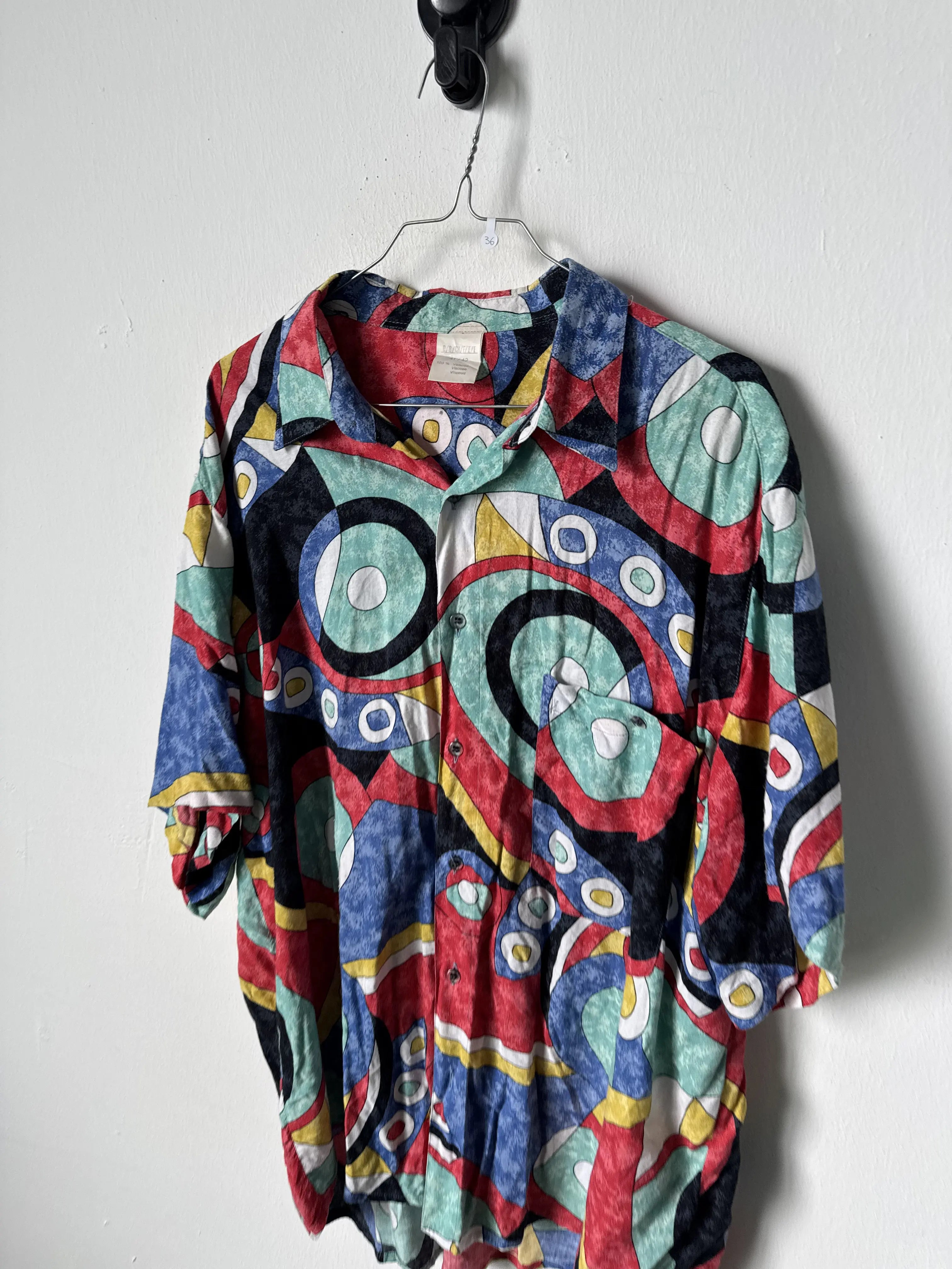Camicia manica corta - taglia L - #0036