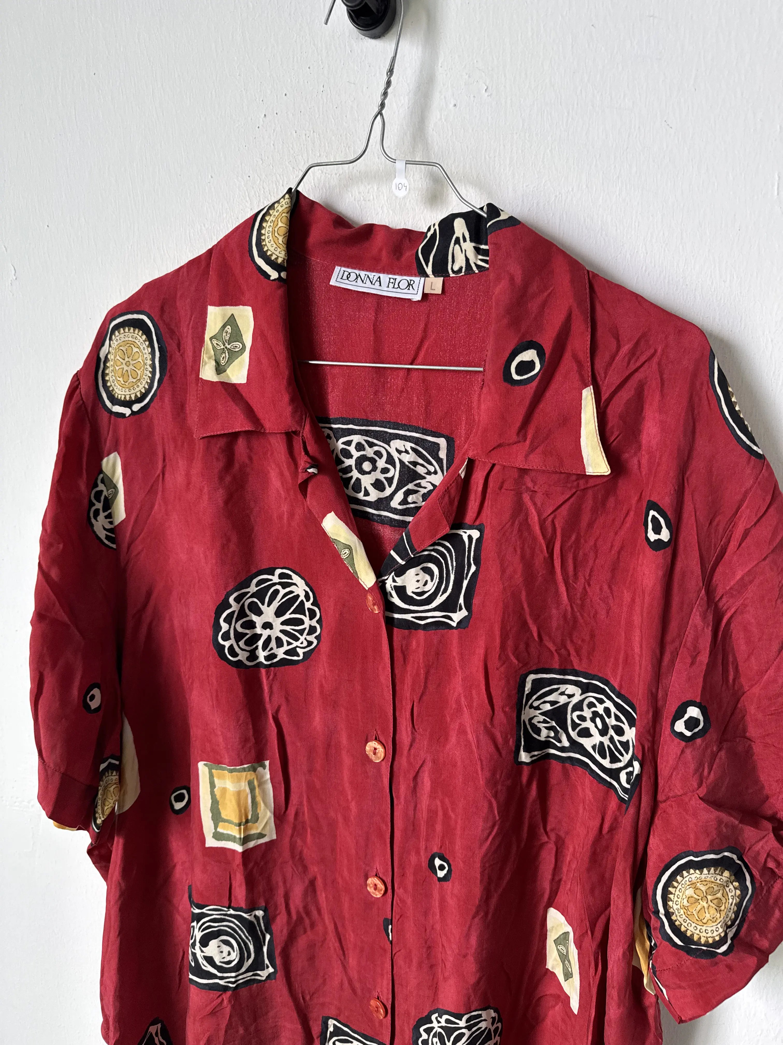 Camicia manica corta - taglia L - #0104
