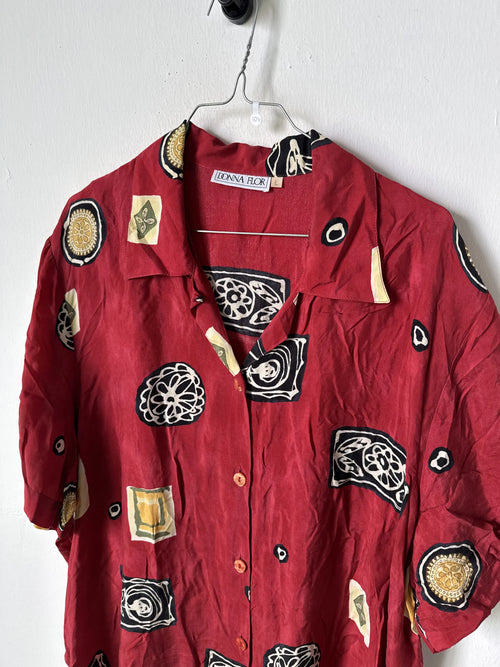 Camicia manica corta - taglia L - #0104
