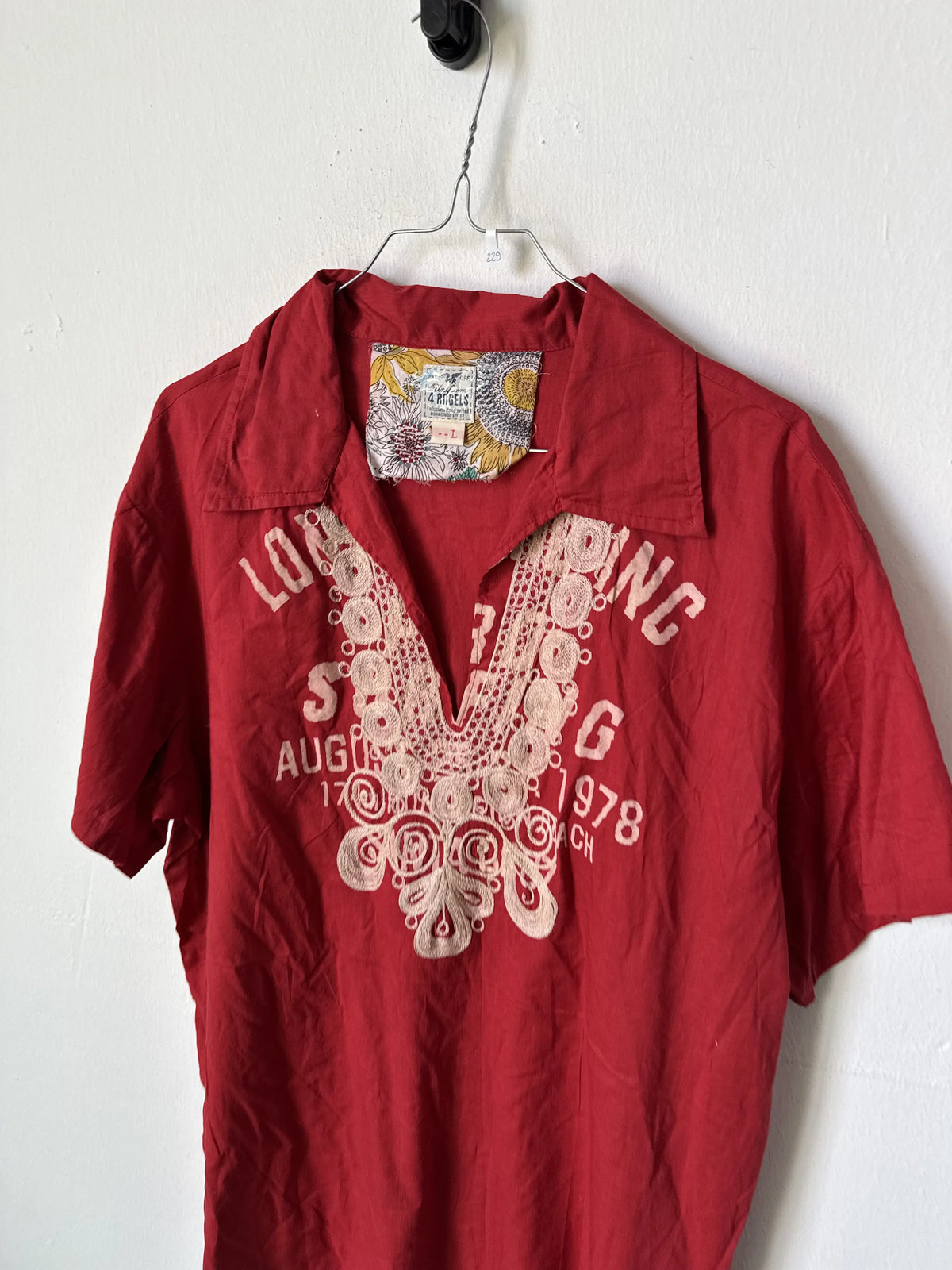 Camicia manica corta - taglia L - #0229